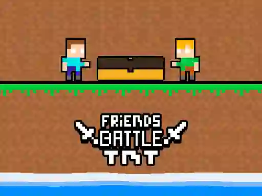 Leikur Friends Battle TNT á netinu
