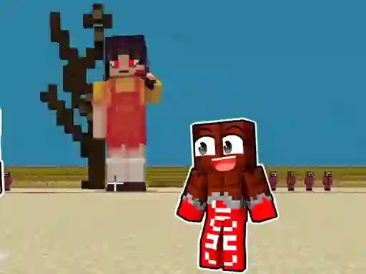 Leikur Squid Game Minecraft á netinu