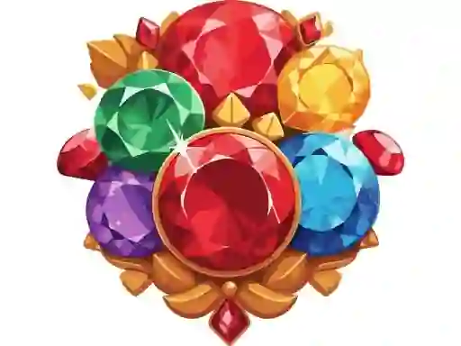 Leikur Falling Gem á netinu