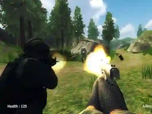 Leikur FPS Shooting Survival Sim á netinu