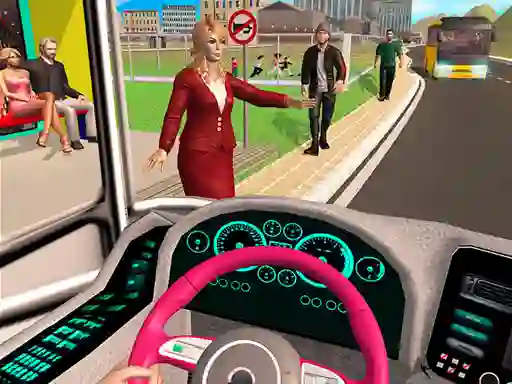 Leikur Metro Bus Games 2020 á netinu