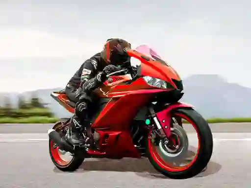 Leikur Traffic Race Motor á netinu