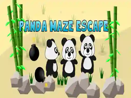 Leikur Panda Maze Escape á netinu