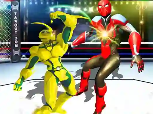 Leikur Robot Ring Fighting Wrestling Games á netinu