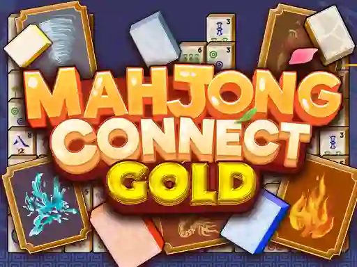Leikur Mahjong Connect Gold á netinu
