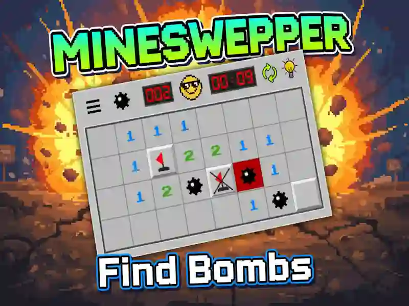 Leikur Minesweeper - Find Bombs á netinu