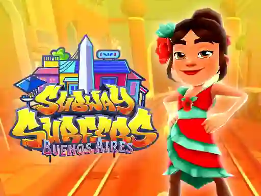Leikur Subway Surfers Buenos Aires á netinu