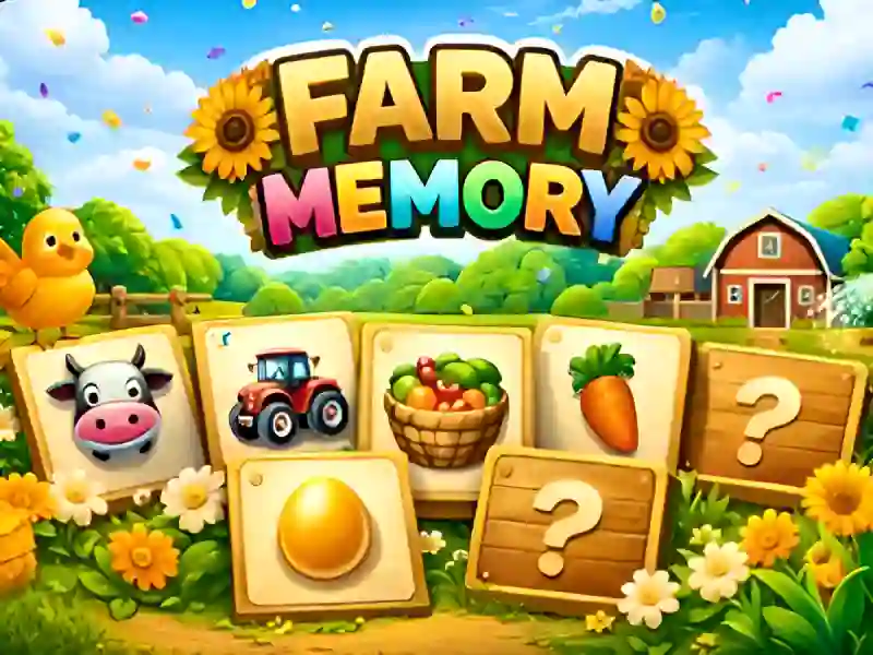 Leikur Farm Memory á netinu
