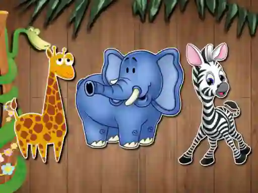 Leikur Animal Shapes á netinu