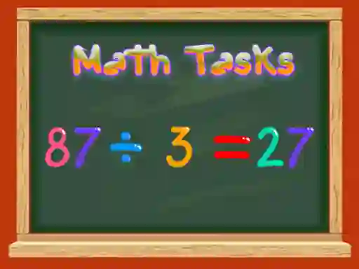 Leikur Math Tasks True or False á netinu