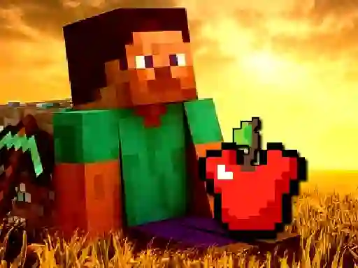 Leikur Mineblox Apple Shooter á netinu