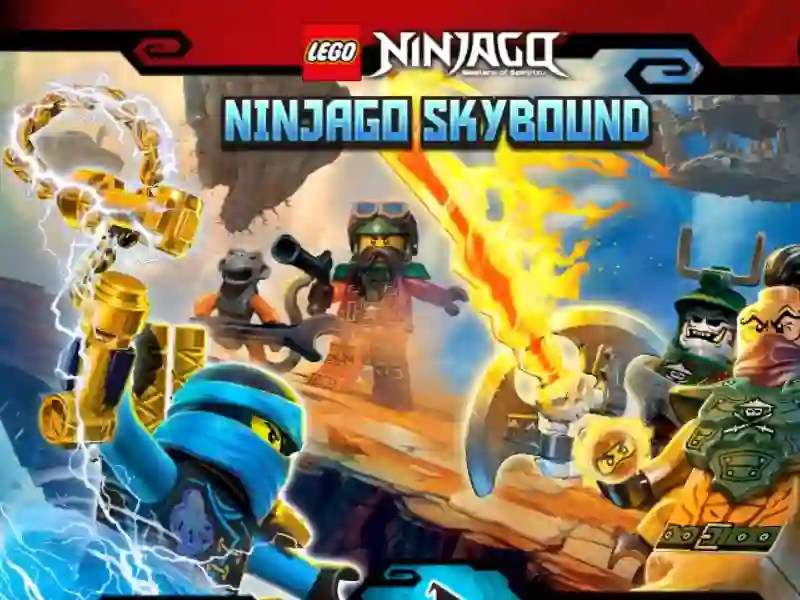 Leikur Lego Ninjago Skybound á netinu