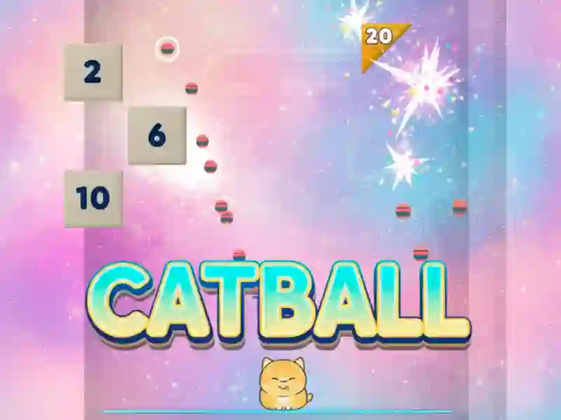 Leikur Cat Ball á netinu