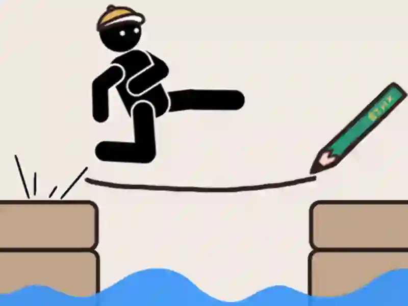 Leikur Draw Two Save: Save the man á netinu
