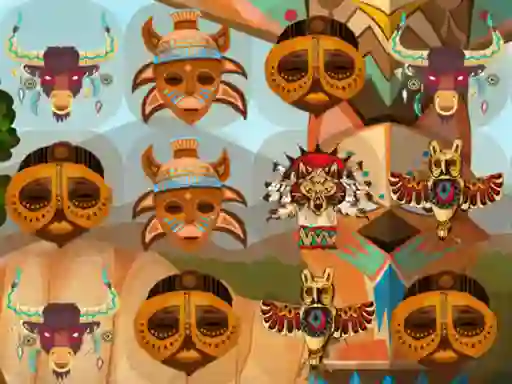 Leikur Totem Match 3 á netinu