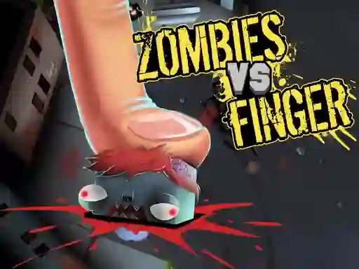 Leikur Zombies vs Finger á netinu