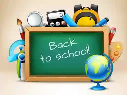 Leikur Back To School: Memory á netinu