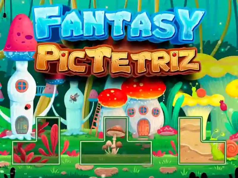 Leikur Fantasy Pic Tetriz á netinu