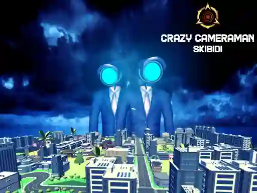 Leikur Crazy Cameraman Skibidi á netinu
