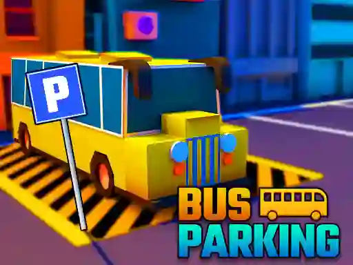 Leikur Bus Parking City 3d á netinu