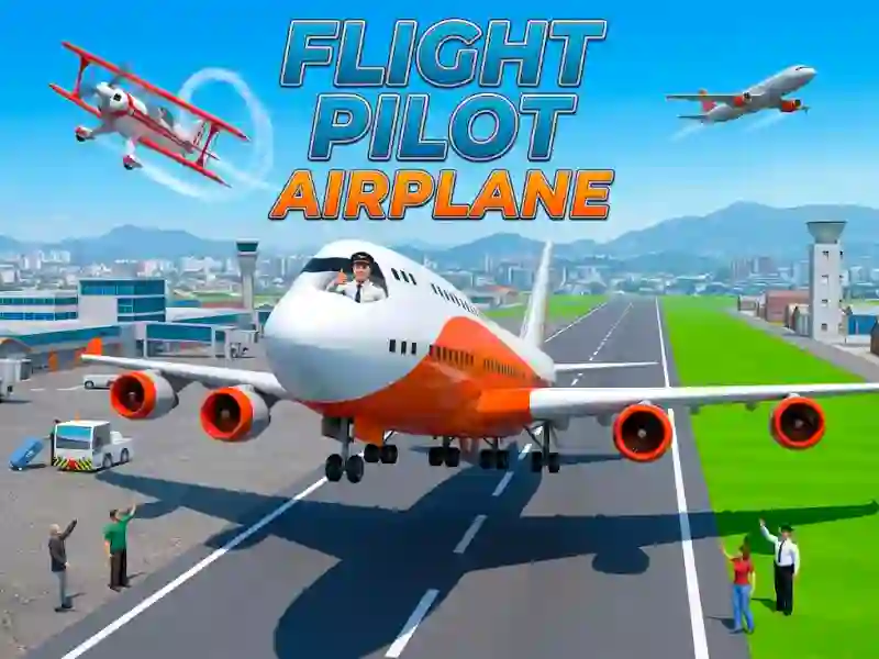 Leikur Flight Pilot Airplane á netinu