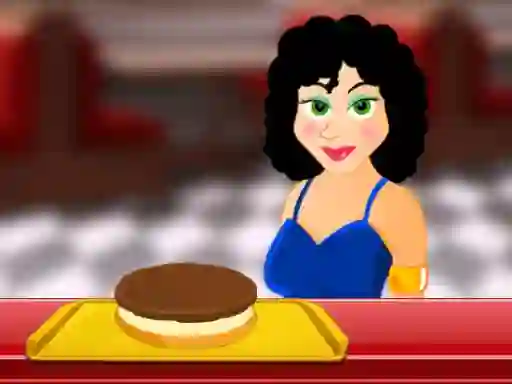 Leikur Happy Burger Shop á netinu