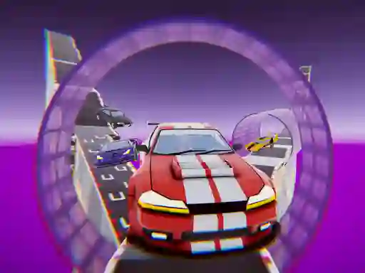 Leikur Elon Cars: Online Sky Stunt á netinu