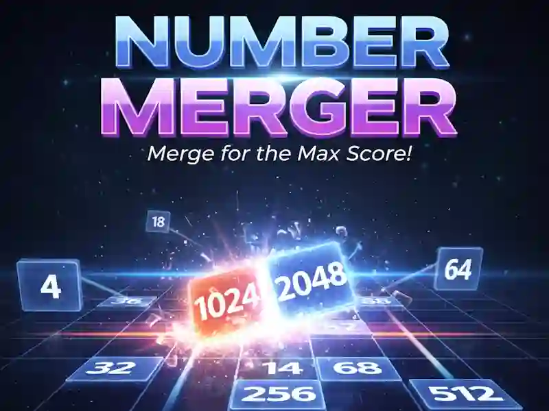 Leikur Number merger á netinu