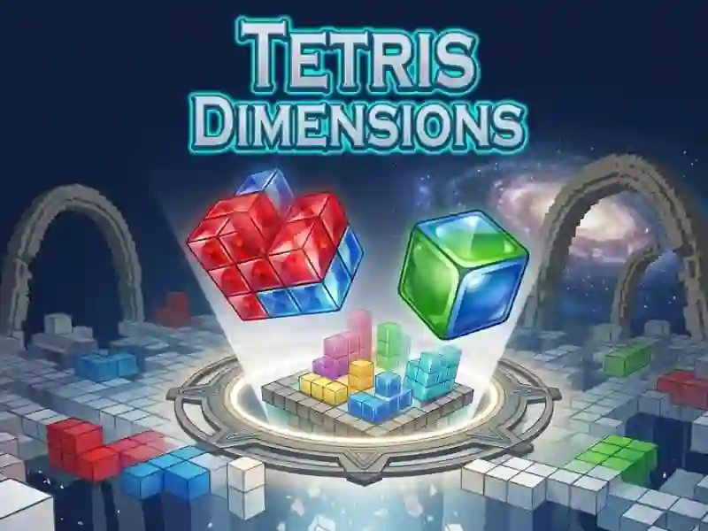 Leikur Tetris Dimensions á netinu