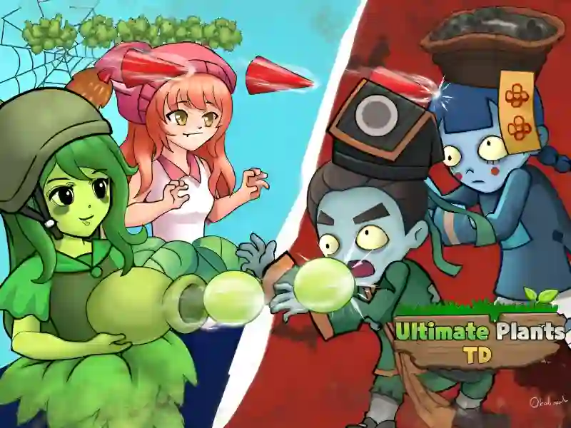 Leikur Ultimate Plants TD á netinu