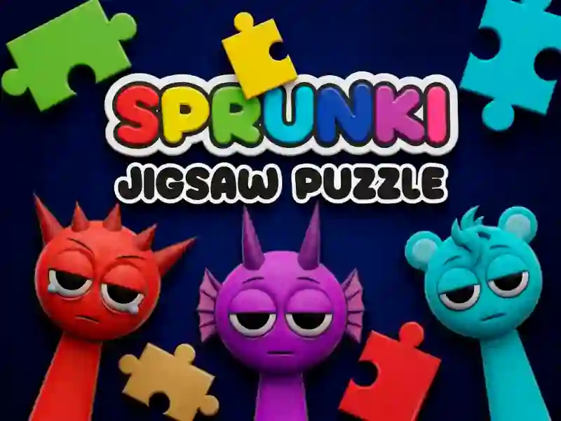 Leikur Sprunki Jigsaw Puzzle á netinu