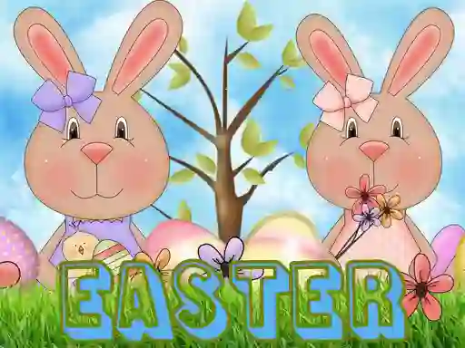 Leikur Easter Puzzle á netinu