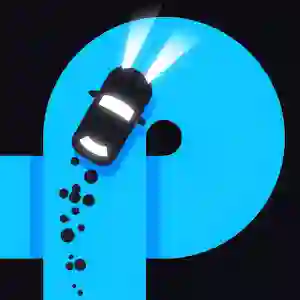 Leikur Finger Driver Neon á netinu