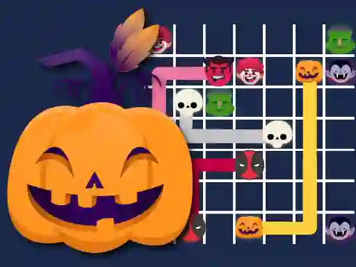 Leikur Connect The Halloween á netinu