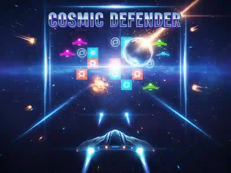 Leikur Cosmic Defender á netinu