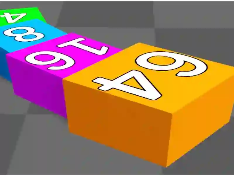 Leikur Cube Arena 2048 Merge Numbers á netinu