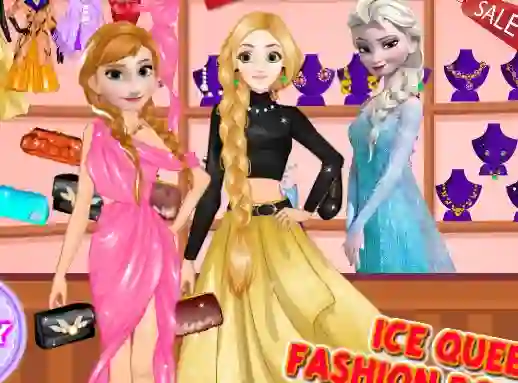 Leikur Ice Queen Fashion Boutique á netinu