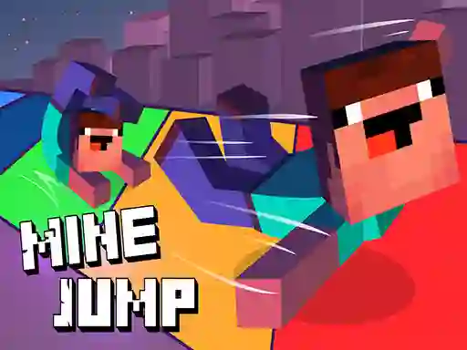 Leikur Mine Jump á netinu