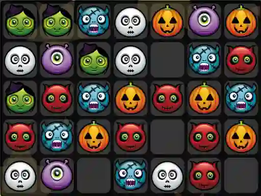 Leikur Halloween Puzzle á netinu