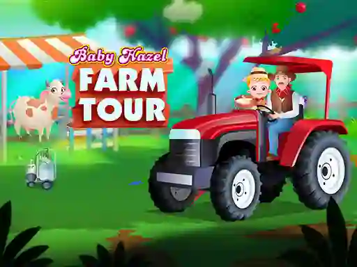 Leikur Baby Hazel Farm Tour á netinu