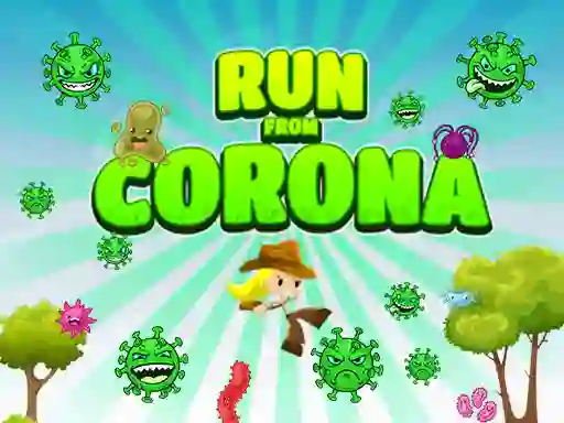 Leikur Run From Corona á netinu
