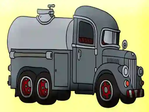 Leikur Tank Trucks Coloring á netinu