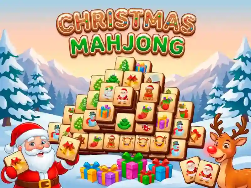 Leikur Christmas Mahjong á netinu