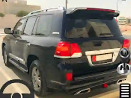 Leikur Prado Car Driving Simulator 3D á netinu