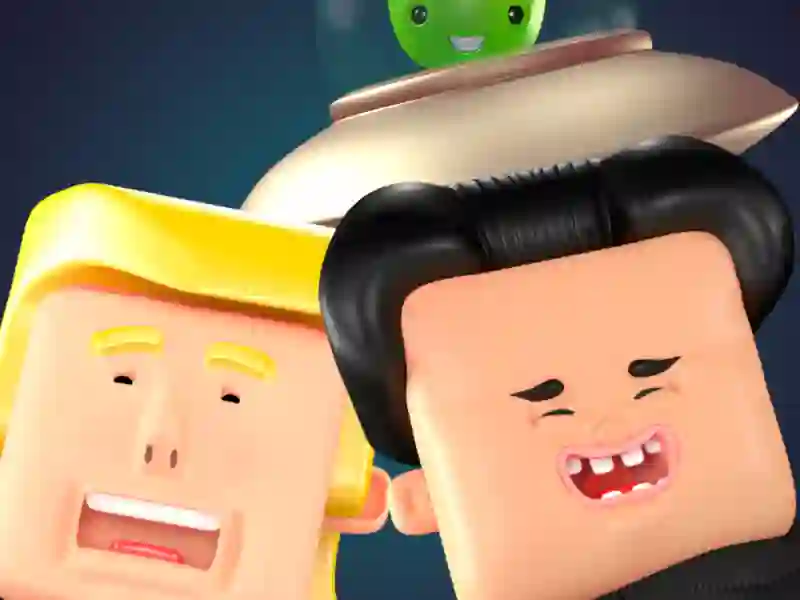 Leikur Stop Trump Vs Kim Jong-Un á netinu