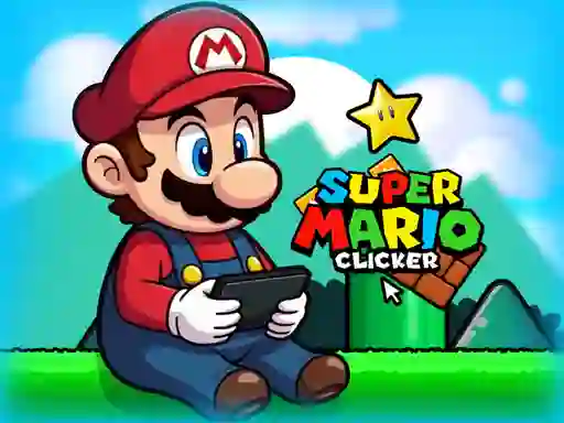 Leikur Super Mario Clicker á netinu