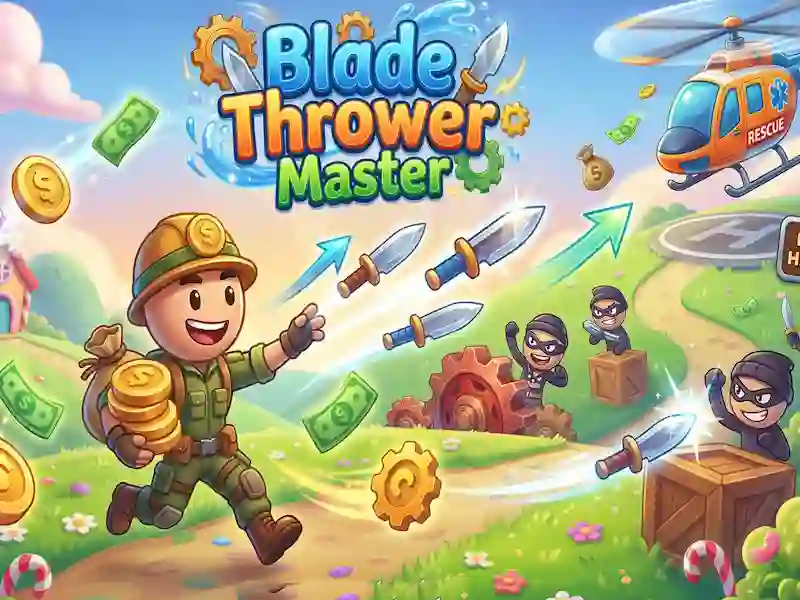 Leikur Blade Thrower Master á netinu