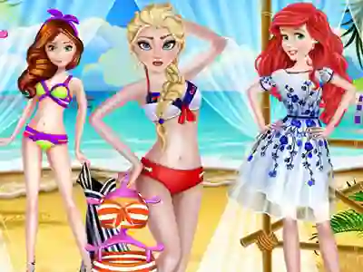 Leikur Summer Beach Outfits á netinu