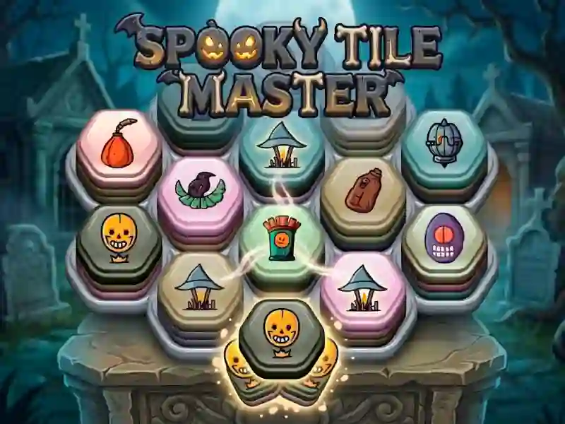Leikur Spooky Tile Master á netinu