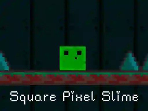 Leikur Square Pixel Slime á netinu